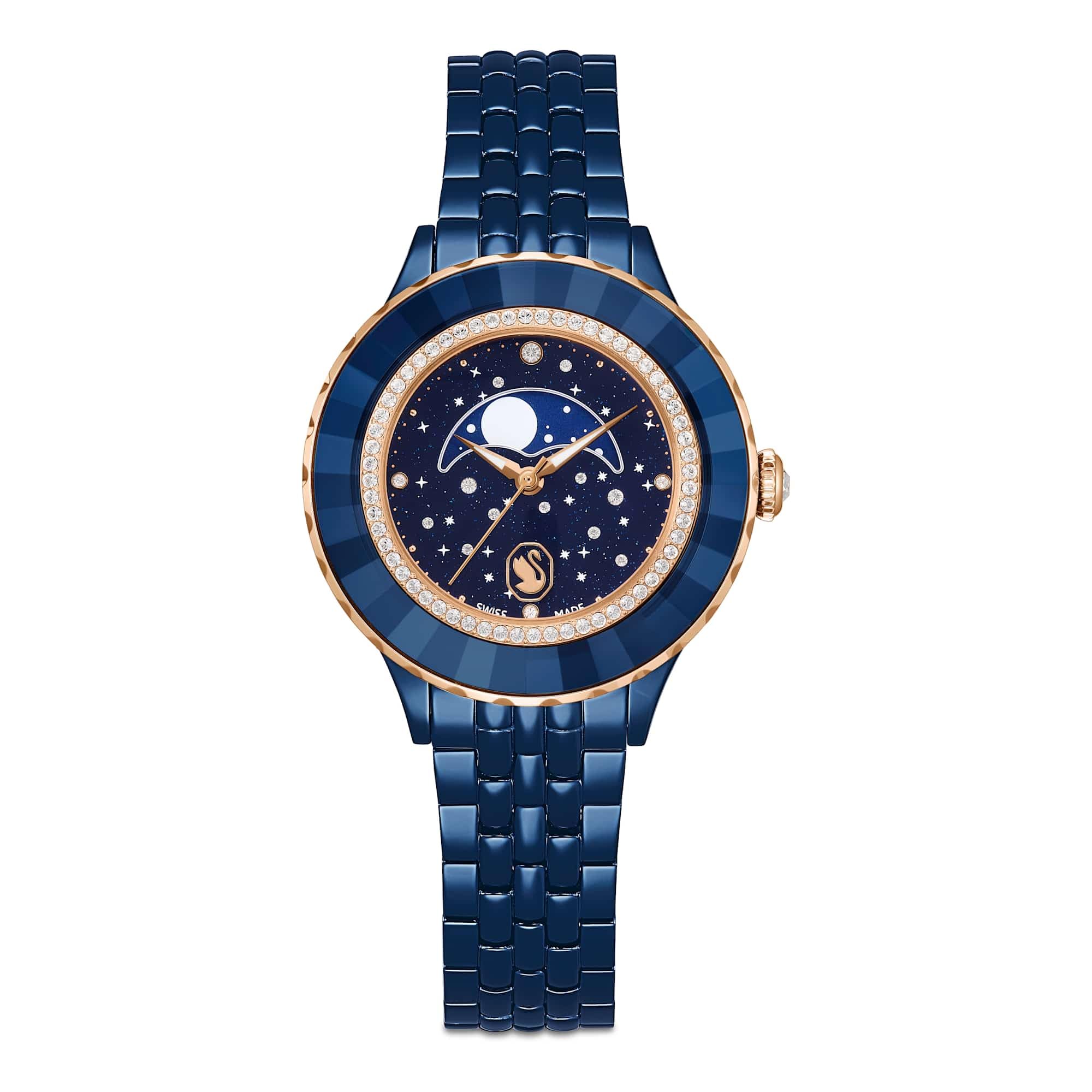 Swarovski 5743701 Octea moon watch, Swiss Made, Metal