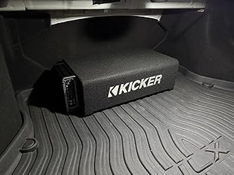 Kicker 48CDF104 Comp 10 Subwoofer In Down Firing Enclosure, 4-Ohm - View #7