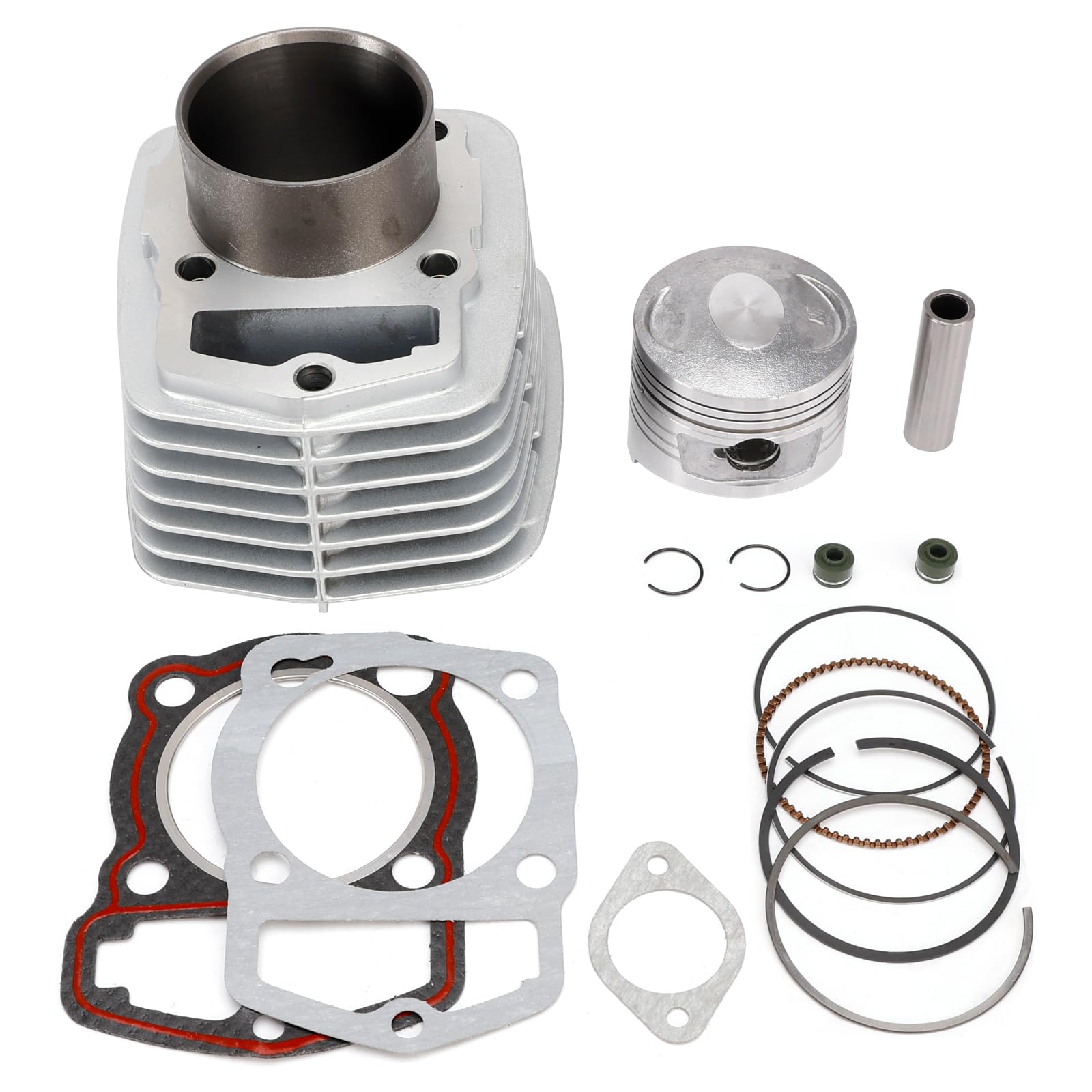 Topteng 63mm Cylinder Piston Gaskets Top End Kit passend für Honda xl200r xl185 xr200r 84-02