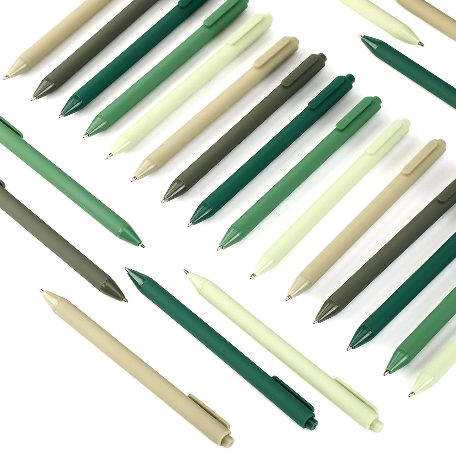 Dinifee 100 Pcs Ballpoint Pens Bulk Retractable Writing 1. 0 mm Black Ink Cute Pens Smooth Writing Color Fancy Gift for Teacher Student Employee