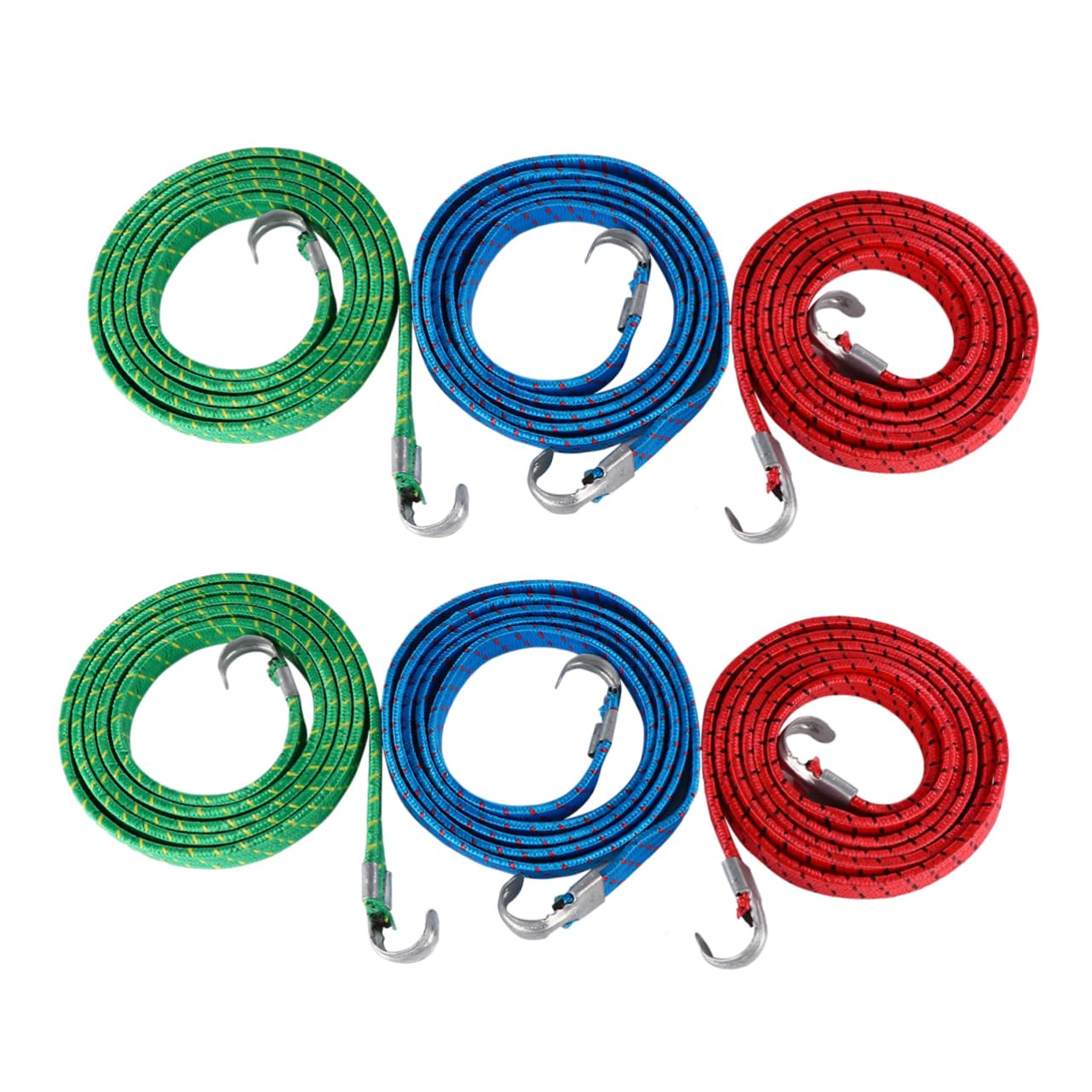 10piezas Correa Equipaje Nailon Unidades Correas Elásticas para Maletas Moto Cinturón Embalaje Accesorio Seguridad Color