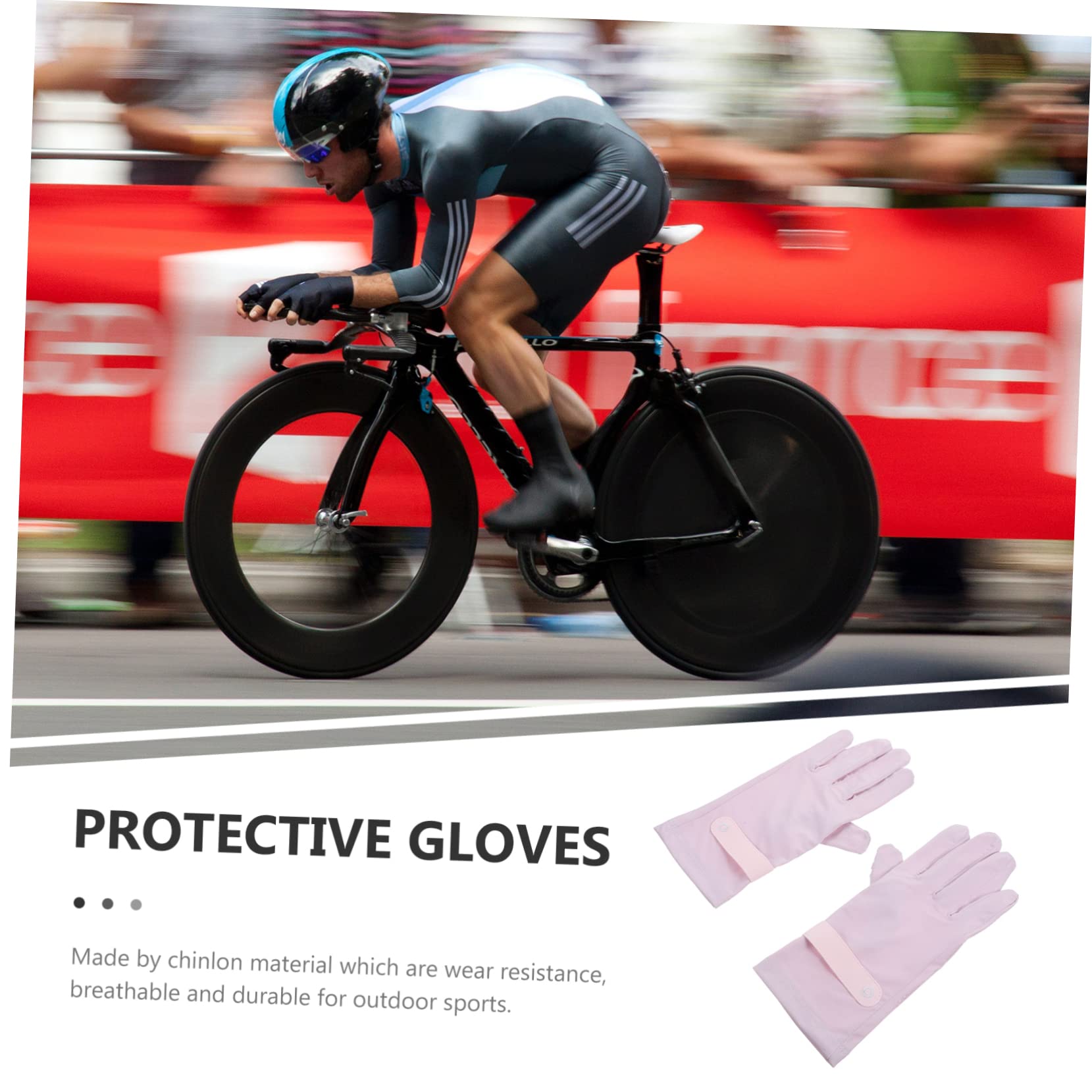 PACKOVE 4paia Guanti Da Bici Estivi Antiscivolo Per Donne Guanti Traspiranti Per Attività Outdoor Comfort e Sicurezza Durante La Guida e Fitness