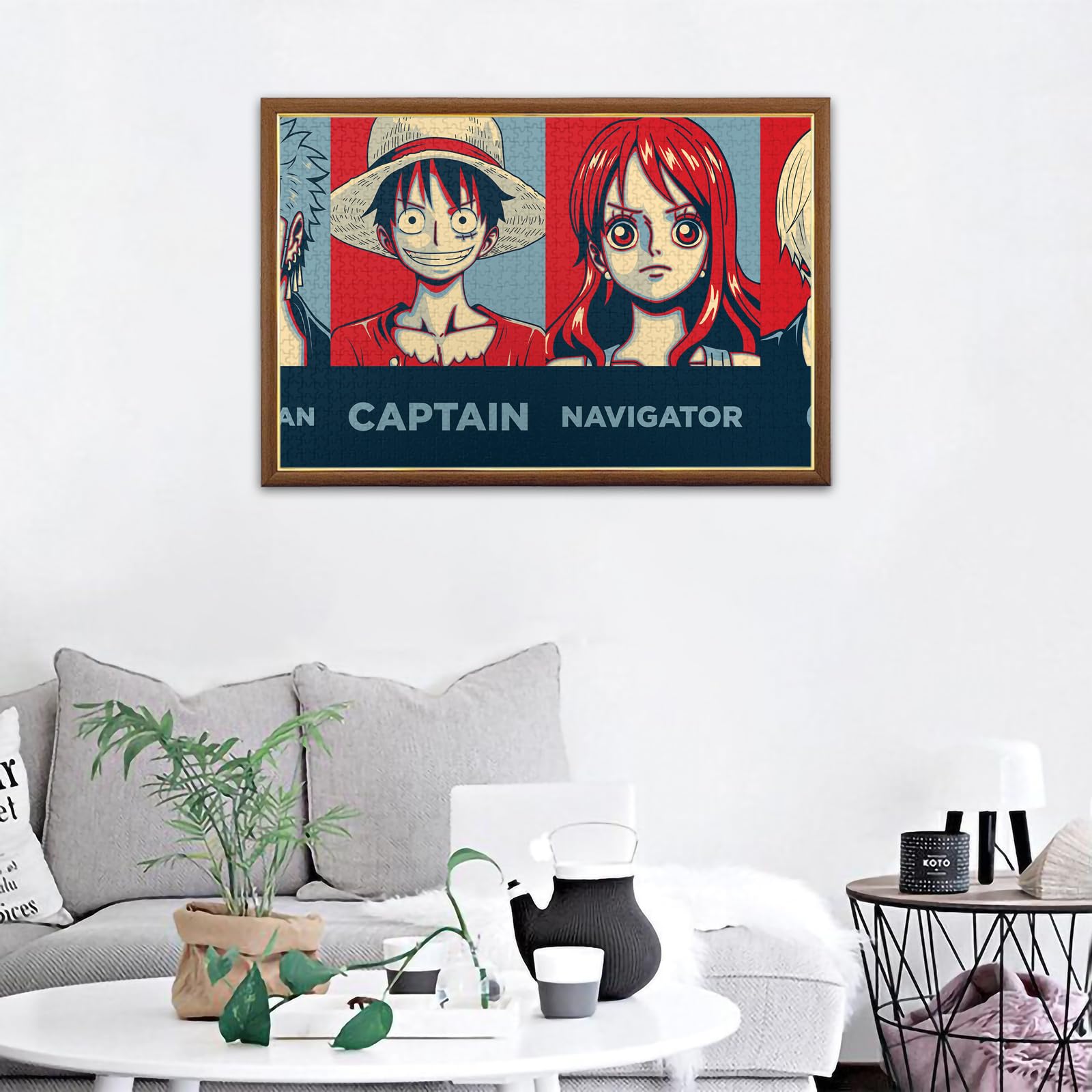 ワンピース　ジグソーパズル　1000ピース ワンピース ジグソーパズル1000ピース【おれ達の宝だ!】1000-588