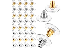 200 Pack Secure Earring Backs