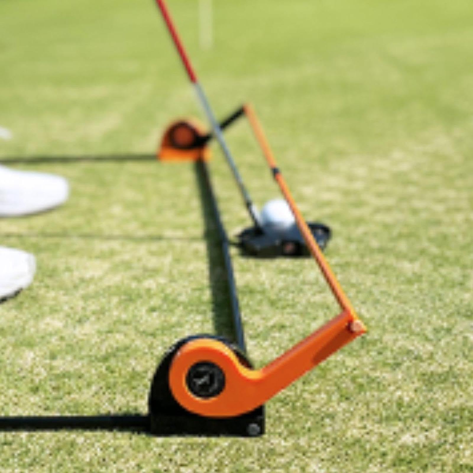 Gralara Golf Swing Attrezzo Golf Palo Indicatore Direzione Disco Calibrazione Postura Swing Piano Realizzato in Fibra Pp Portatile Adatto per