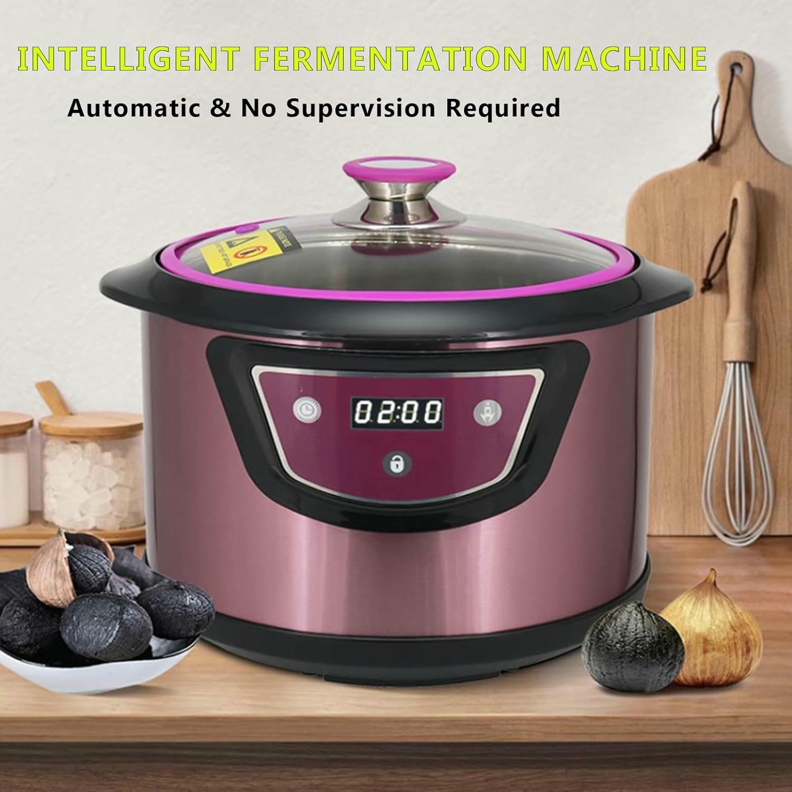 6L Fermentor Do Czarnego Czosnku Elektryczna Inteligentna Maszyna Do Fermentacji Automatyczny Garnek Zymosis Natto Ekspres Do Jogurtu