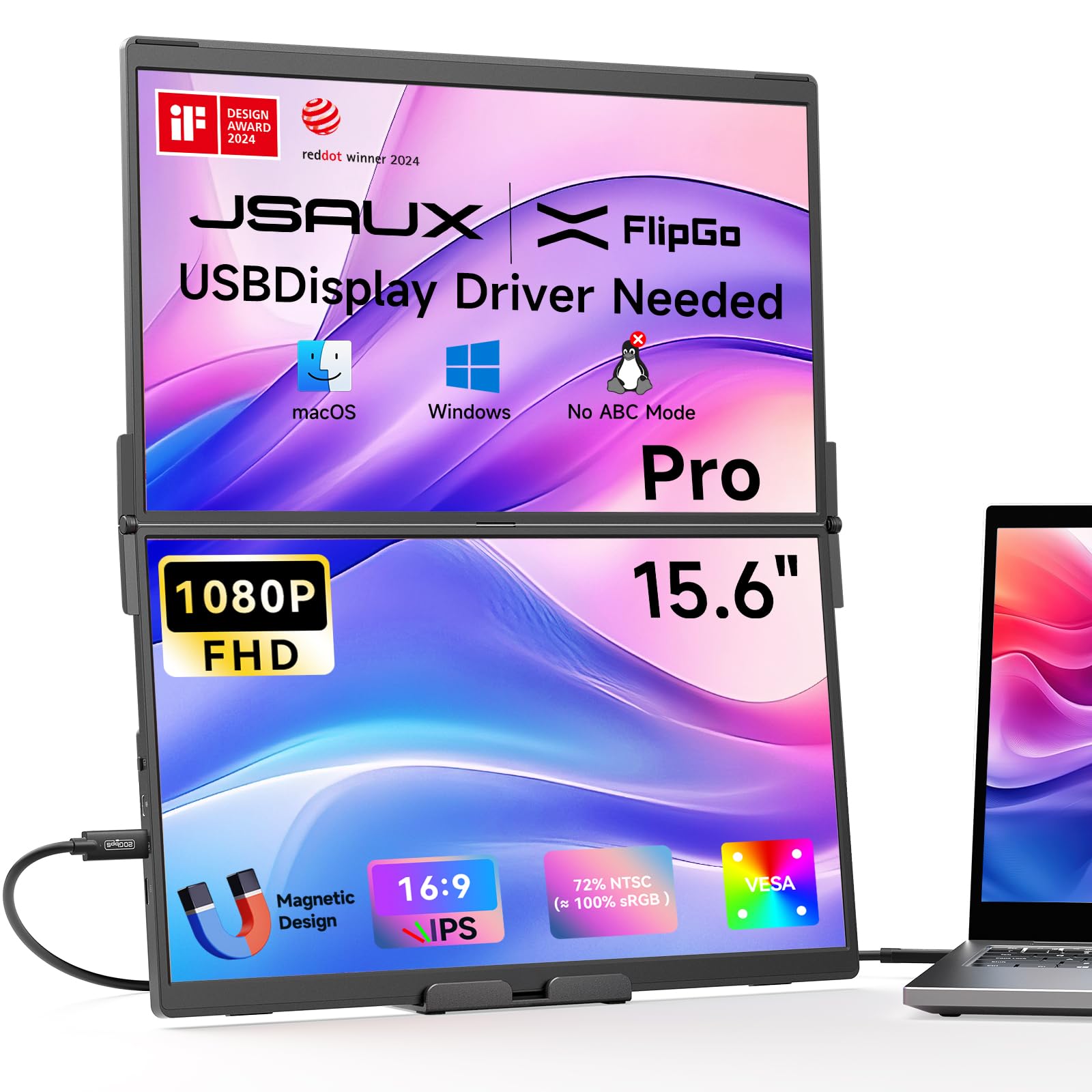 Amazon.com: JSAUX FlipGo Pro 15.6