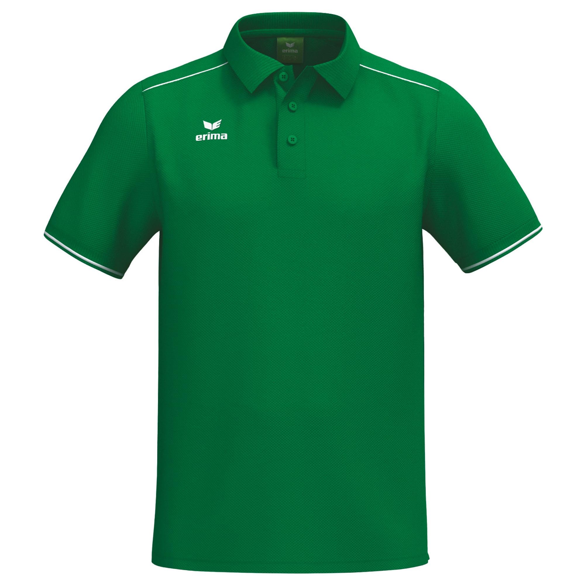 Erima Men's CMPT Poloshirt (2112514) Emerald/White, L