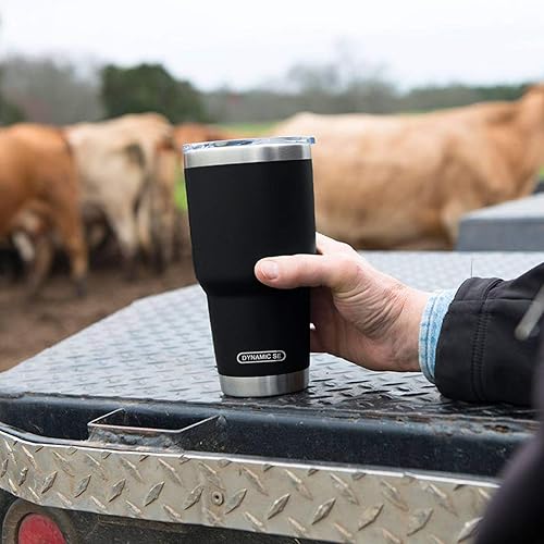 Miniatura 7 de Vaso de acero inoxidable de 30 onzas  887.2 ml. aislado, taza de viaje con tapa, popote y cepillo de limpieza