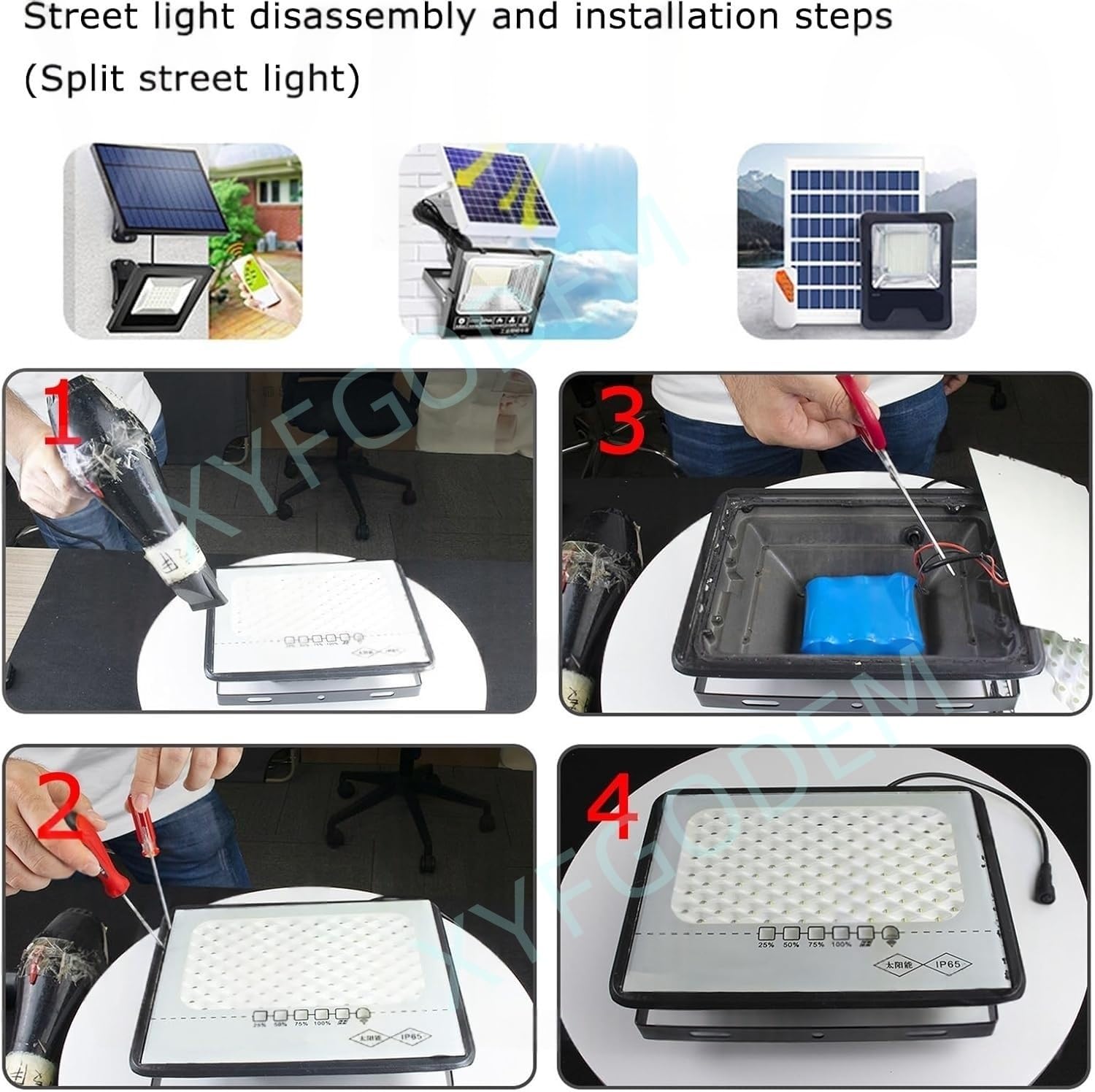 Batteria ricaricabile agli ioni di litio di ricambio 6,4 V Ah 12 18 24 30 LiFePo4 con cavo per giocattoli elettrici, illuminazione solare