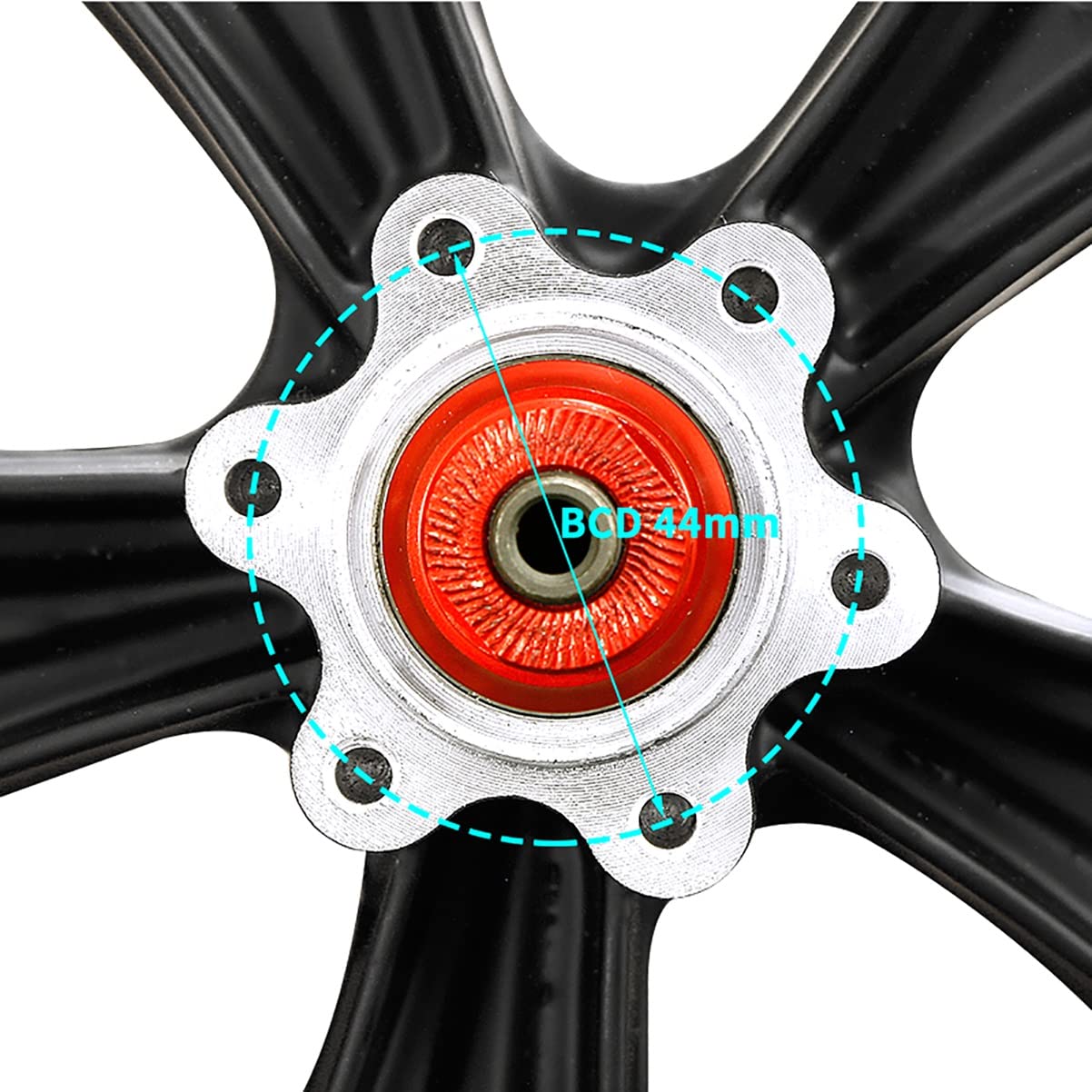 GOTOTOP Jeu de roues de vélo 20 pouces Jeu de roues de vélo de montagne
