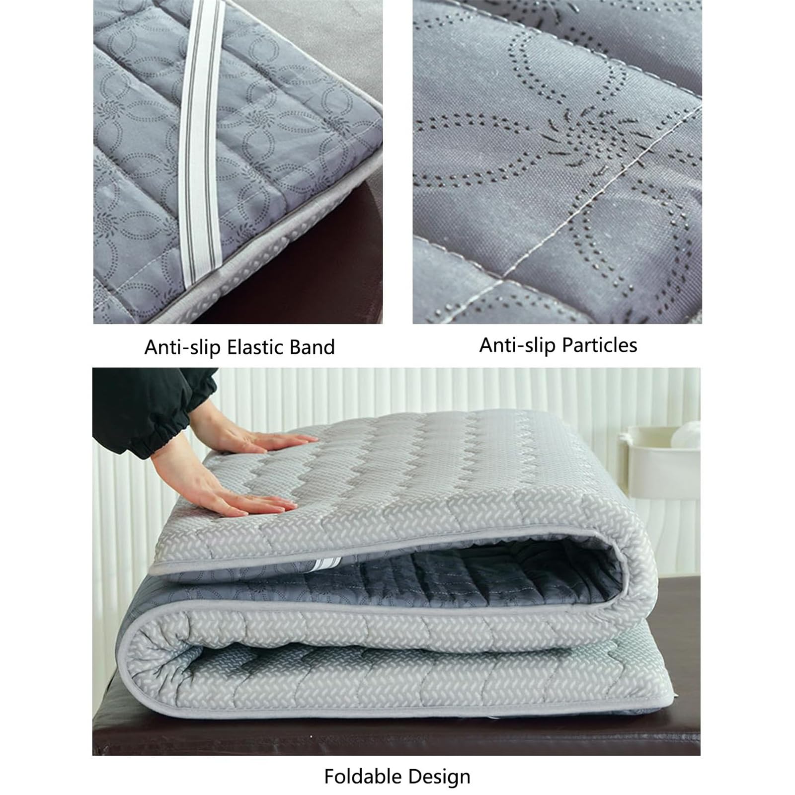 Memory Foam Beauty Salon Table Cushion Thickened Non-Slip Spa Pad with Elastic Strap Perfect for Beauty Treatments and Relaxation.