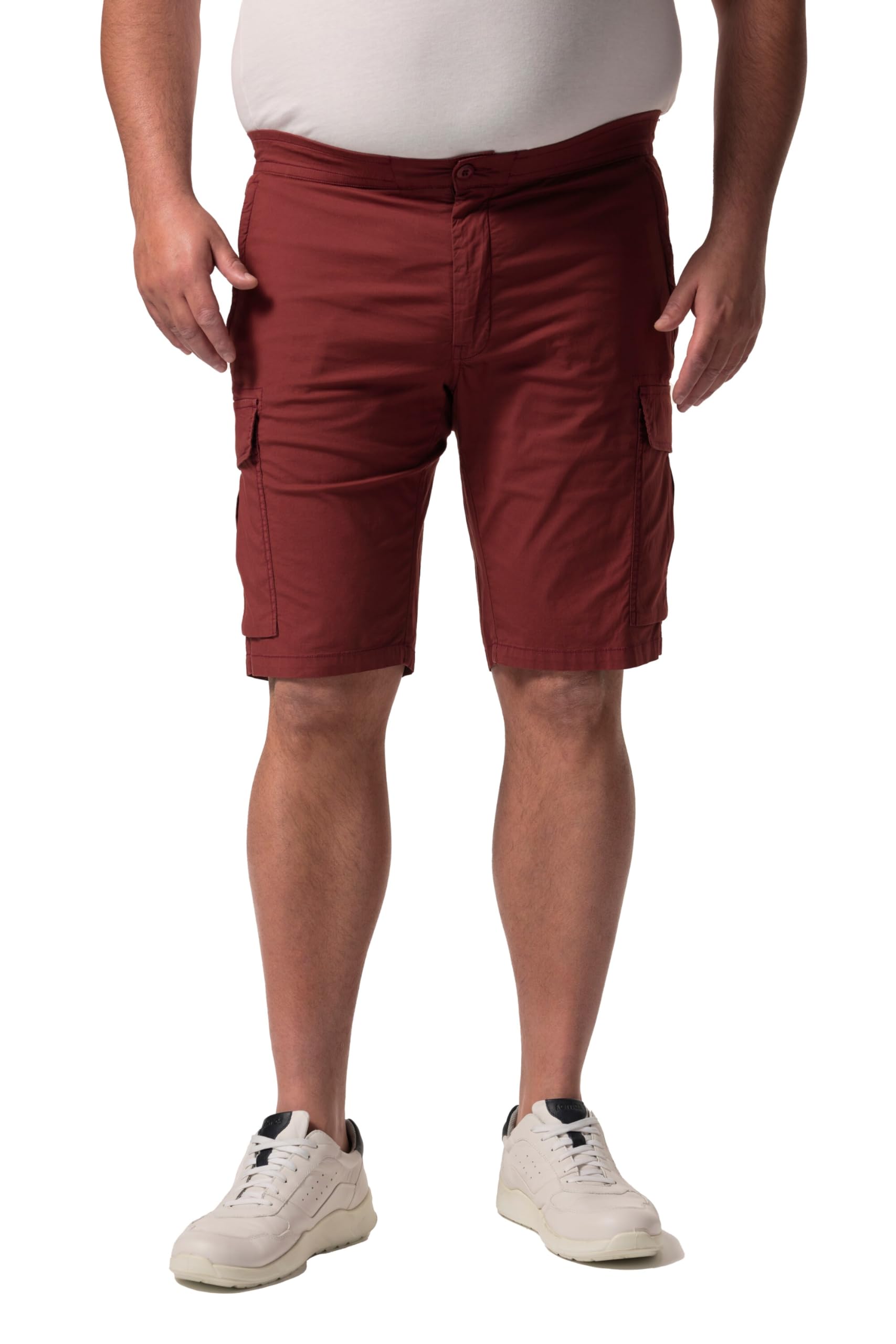 Men Plus Herren große Größen Übergrößen Menswear L-8XL Cargo-Bermuda, Bauchfit, Relaxed Fit 837819