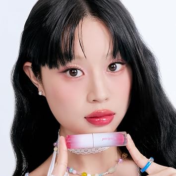 PERIPERA Kalıcı, Pigmentli, Parlak Bitişli Tint Ink Mood Glowy Tint 25 Hot Strawberry (Soda Cafe)