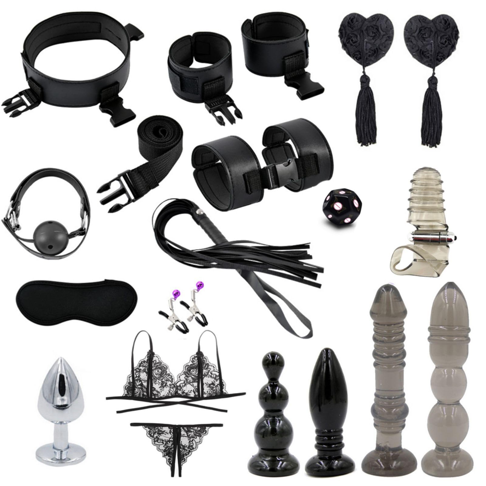 Erotic Games Bondage Sensual Cuffs for Couples, Perfect Adult Toy for Intimate Moments