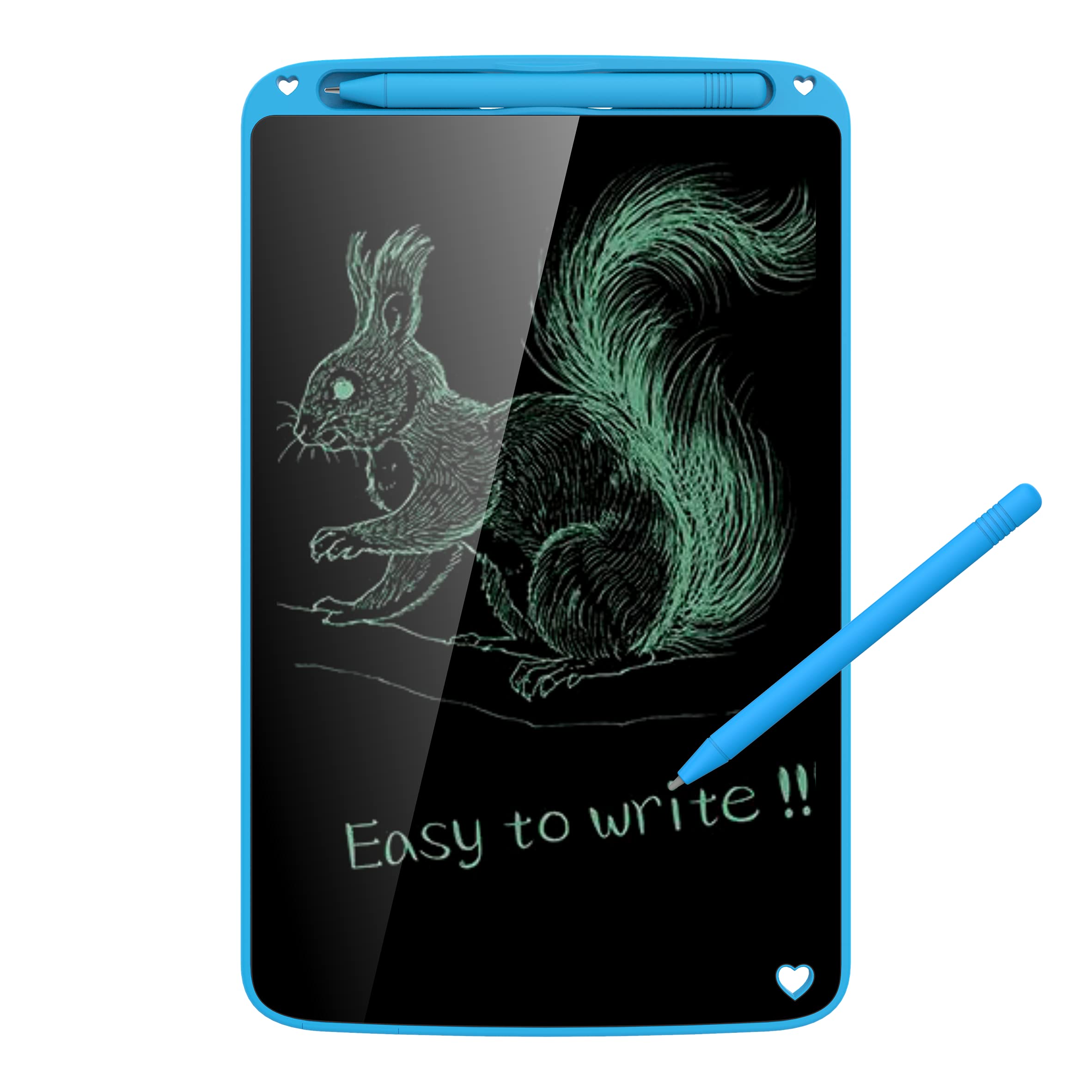 Samvardhan 8.5 Inch LCD WritingTablet/Drawing Board/Doodle Board/Writing Pad Reusable Portable Ewriter Educational Toys, Gift for Kids Student Teacher Adults (Blue)
