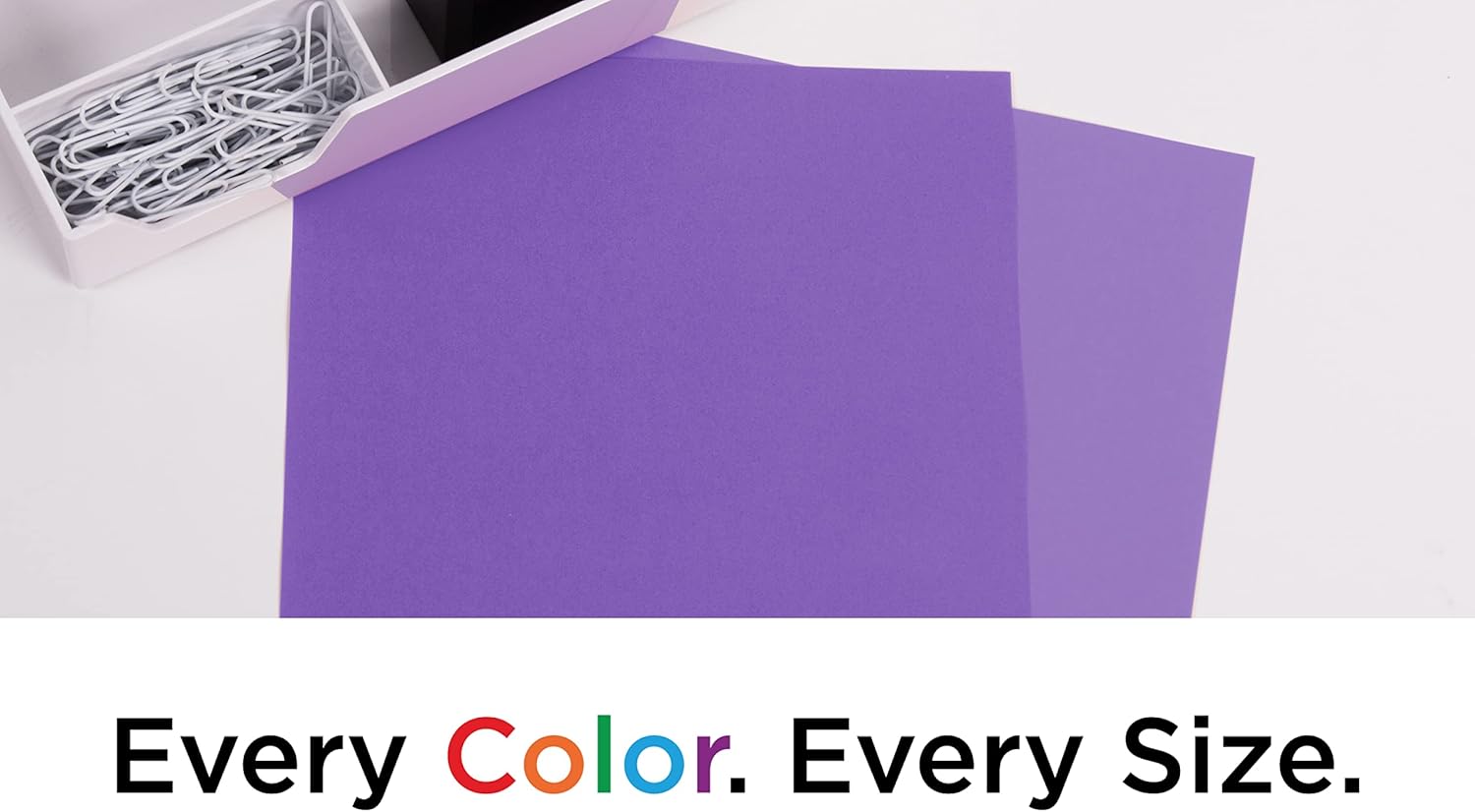 JAM PAPER Legal 65lb Cardstock - 8.5 x 14 Coverstock - 176 gsm - Violet Purple Recycled - 50 Sheets/Pack