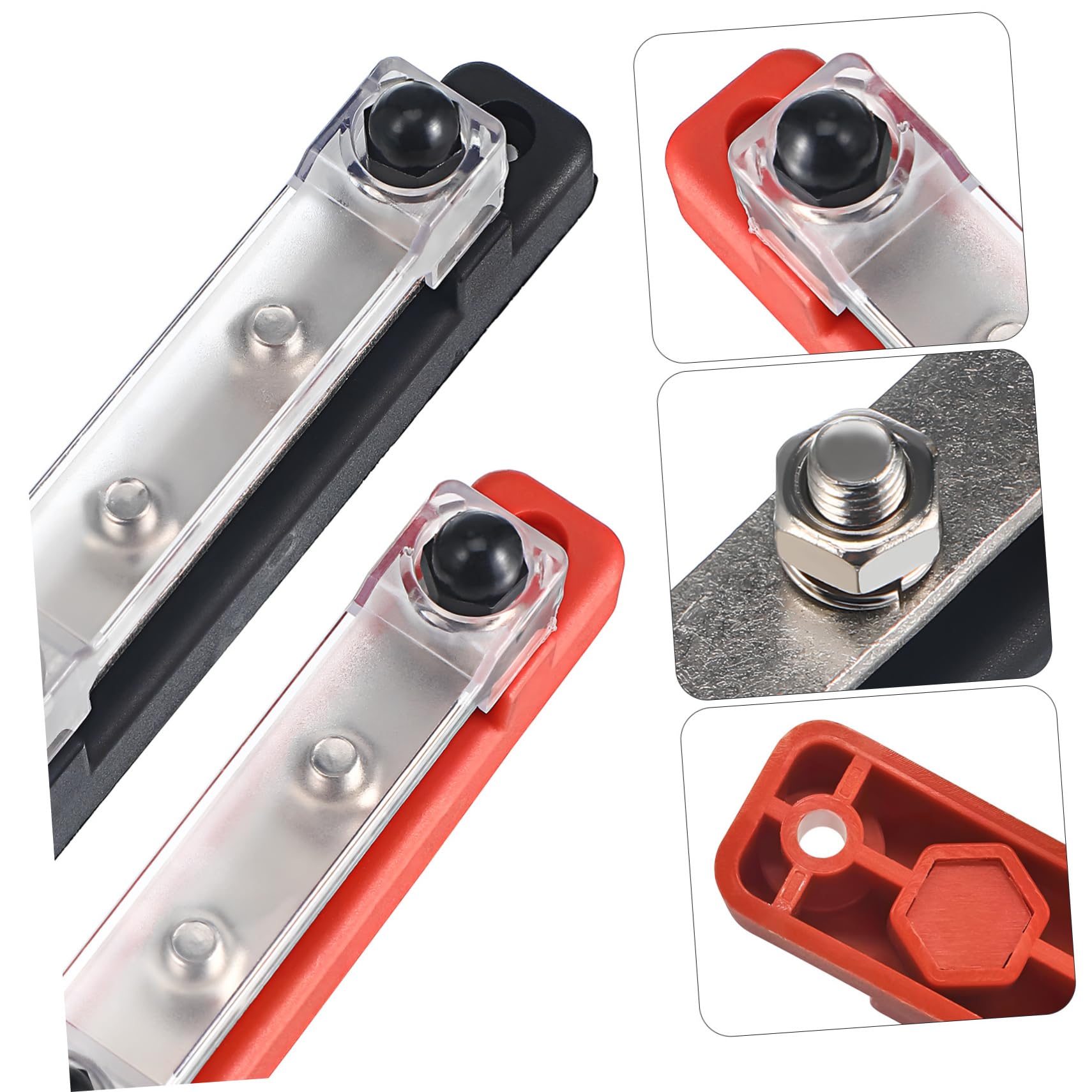 Gatuida 10sätze Bus Bar Verteilblock Wege Terminal Block Für Boot Auto Wohnmobil Stabile Stromverteilung Einfache Installation Robustes Design Einsetzbar Für Verschiedene Anwendungen