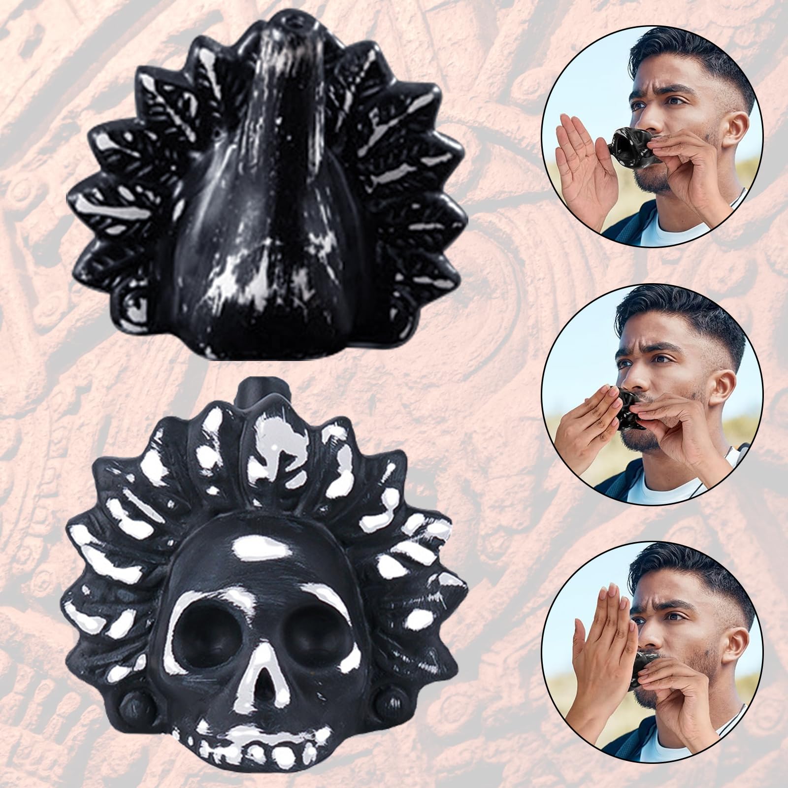 WoskjXas Aztec Death Whistle - Image 4