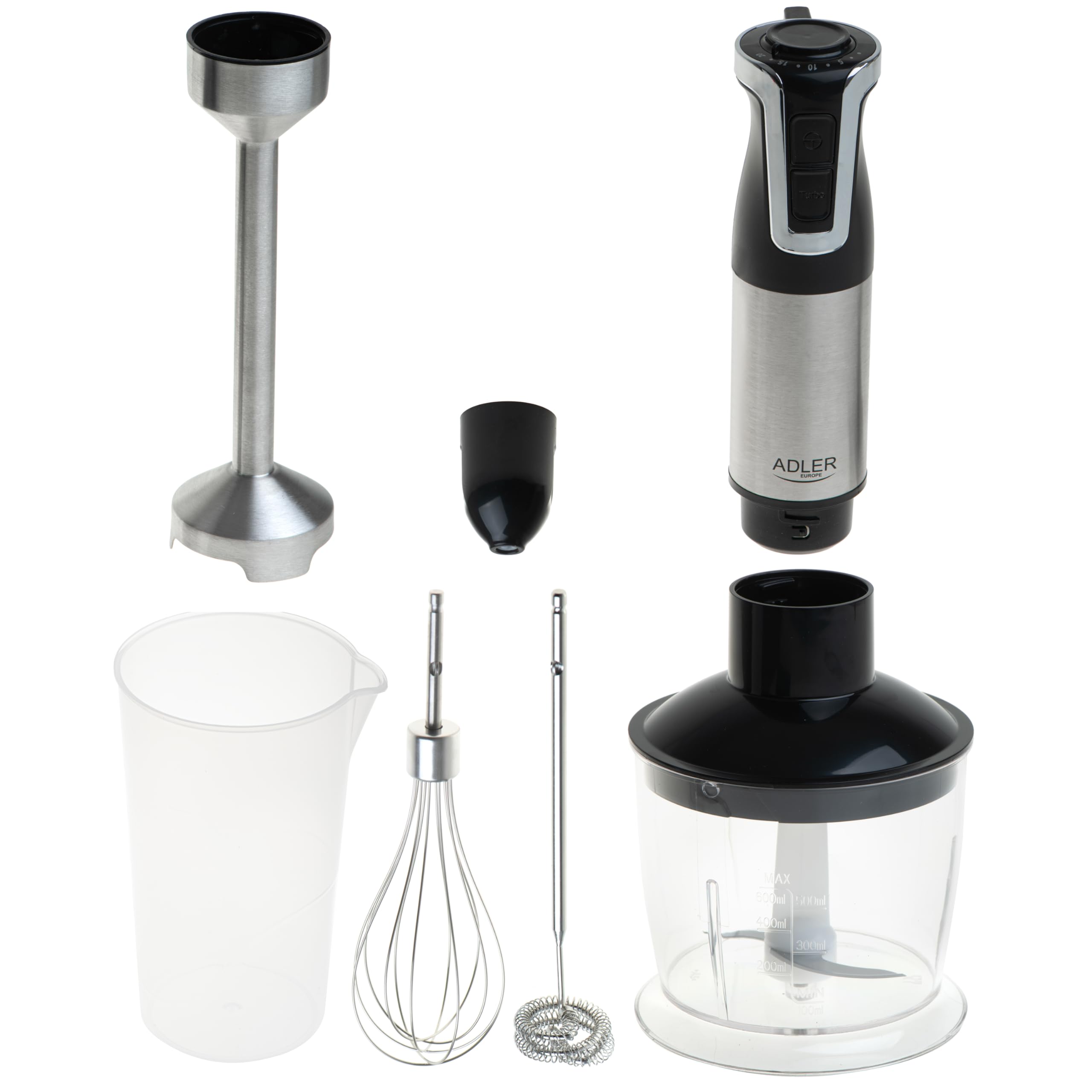 ADLER EUROPE 4627 Blender ręczny - zestaw - 1800W