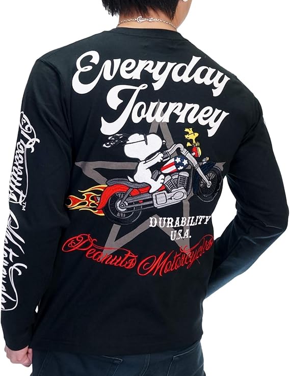 Amazon フラッグスタッフ スヌーピーコラボ スター バイク刺繍 長袖tシャツ ロンt メンズ 21年モデル Flag Staff Snoopy ブラック Xxl Tシャツ カットソー 通販 Amazon フラッグスタッフ スヌーピーコラボ スター バイク刺繍 長袖tシャツ ロンt メンズ 21年モデル Flag Staff Snoopy ブラック Xxl Tシャツ カットソー 通販
