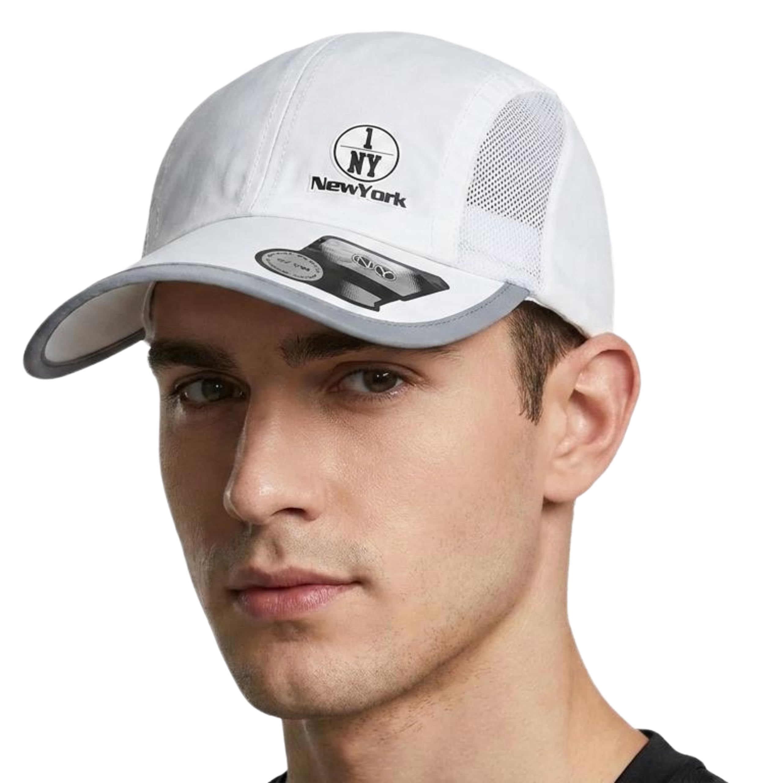 xlent baseball cap for men & women, adjustable sports hat for summer, breathable mesh running cap, sun protection outdoor headwear, lightweight quick dry tennis cap, athletic golf hat! new