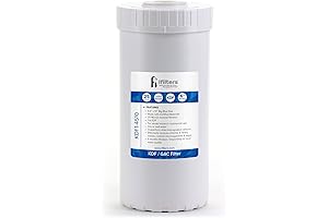ifilters KDF and GAC 4.5" x 10" Well or City Water Whole House Filtration