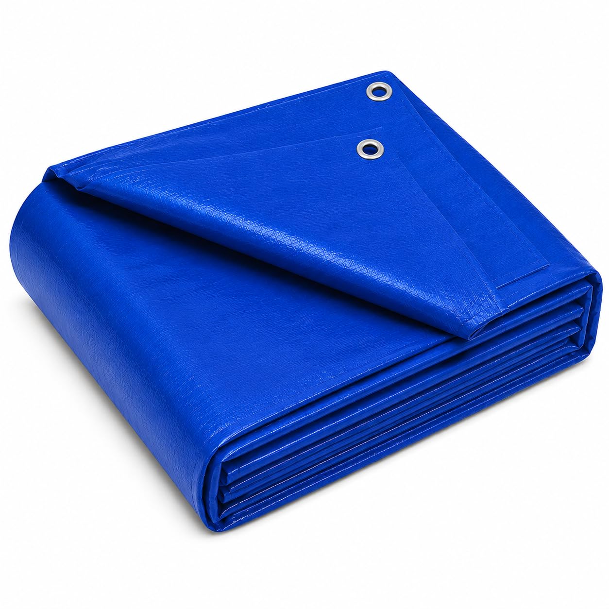 Supergift.com Blue Heavy Duty Tarpaulin Waterproof Cover Tarp Ground Camping Sheet Tent (3X3m)