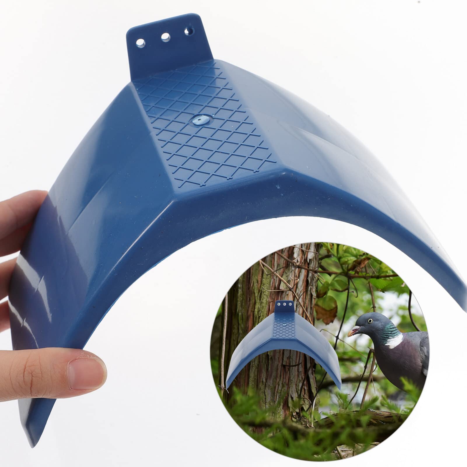iplusmile Taubenstütze Kunststoff Sitzstange 20X4X5 Zoll Tauben Ruhe Rahmen Mit Schraubenloch Vogelkäfig Zubehör Für Tauben Und Papageien