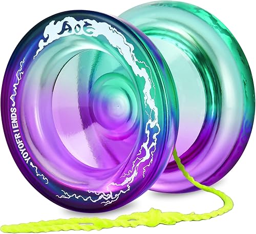 7YO AOE - Yoyo sensible para niños de 8 a 12 años y adultos, truco profesional de yoyo con doble función, Yo Yo de plástico para principiantes con