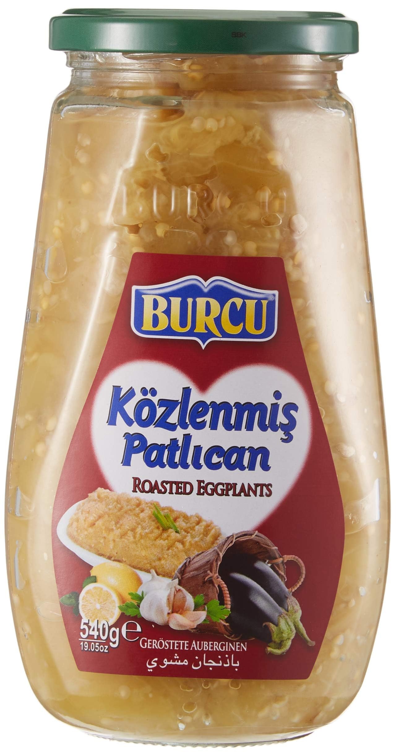 Burcu Gıda 540 Gr Kozlenmıs Patlıcan