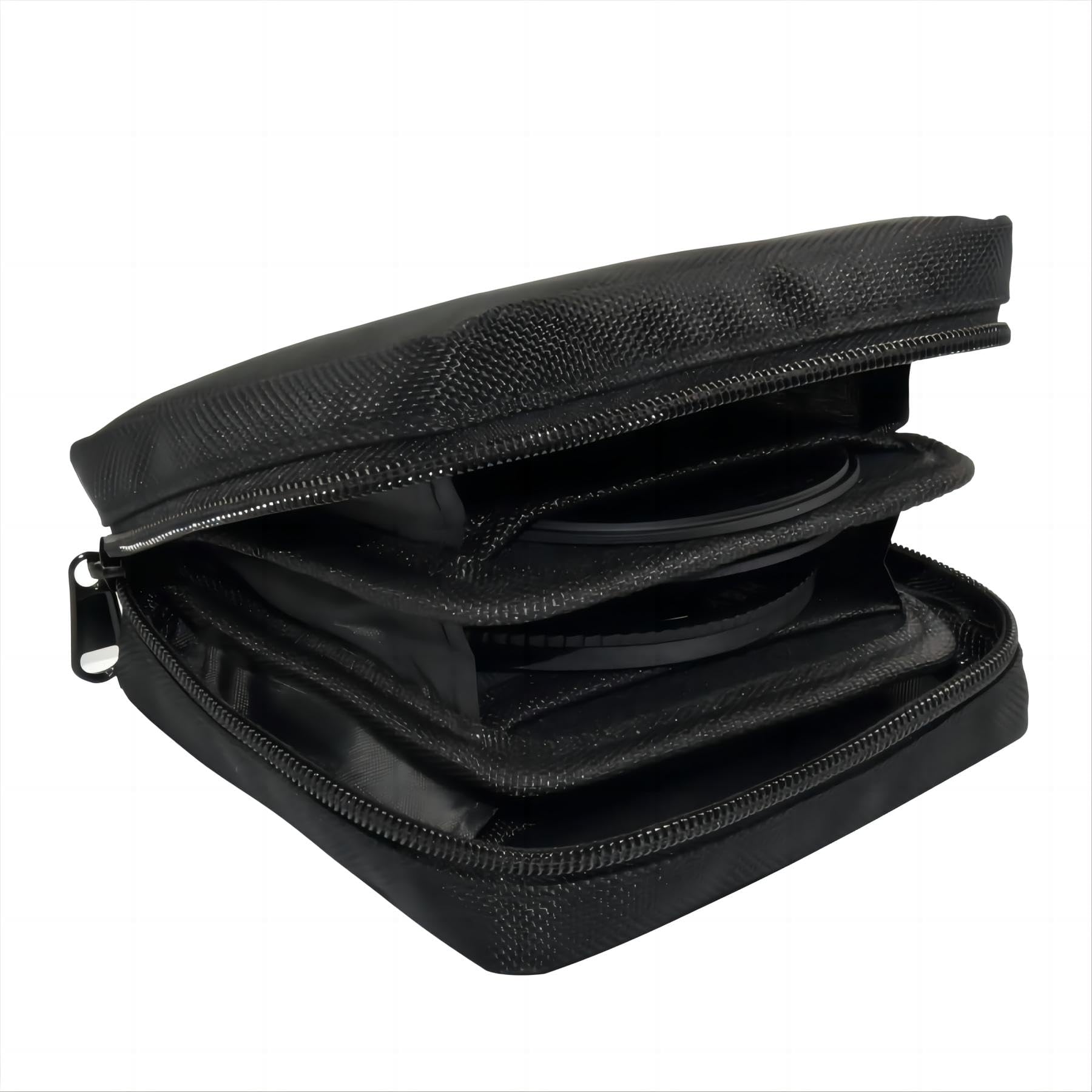 H&Y Circular Lens Filter Pouch 13cmx12cmx4cm 6 Pockets