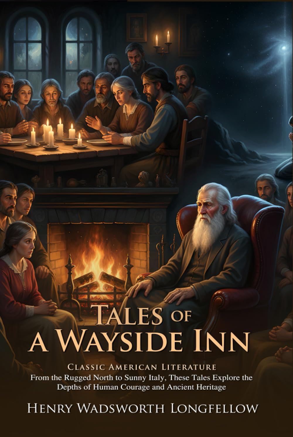 Tales of a Wayside Inn: Classic American Poetry and Historical Legends: Ancient Folk Stories and Mythic Sagas - Illustrated with Biography and Commentary