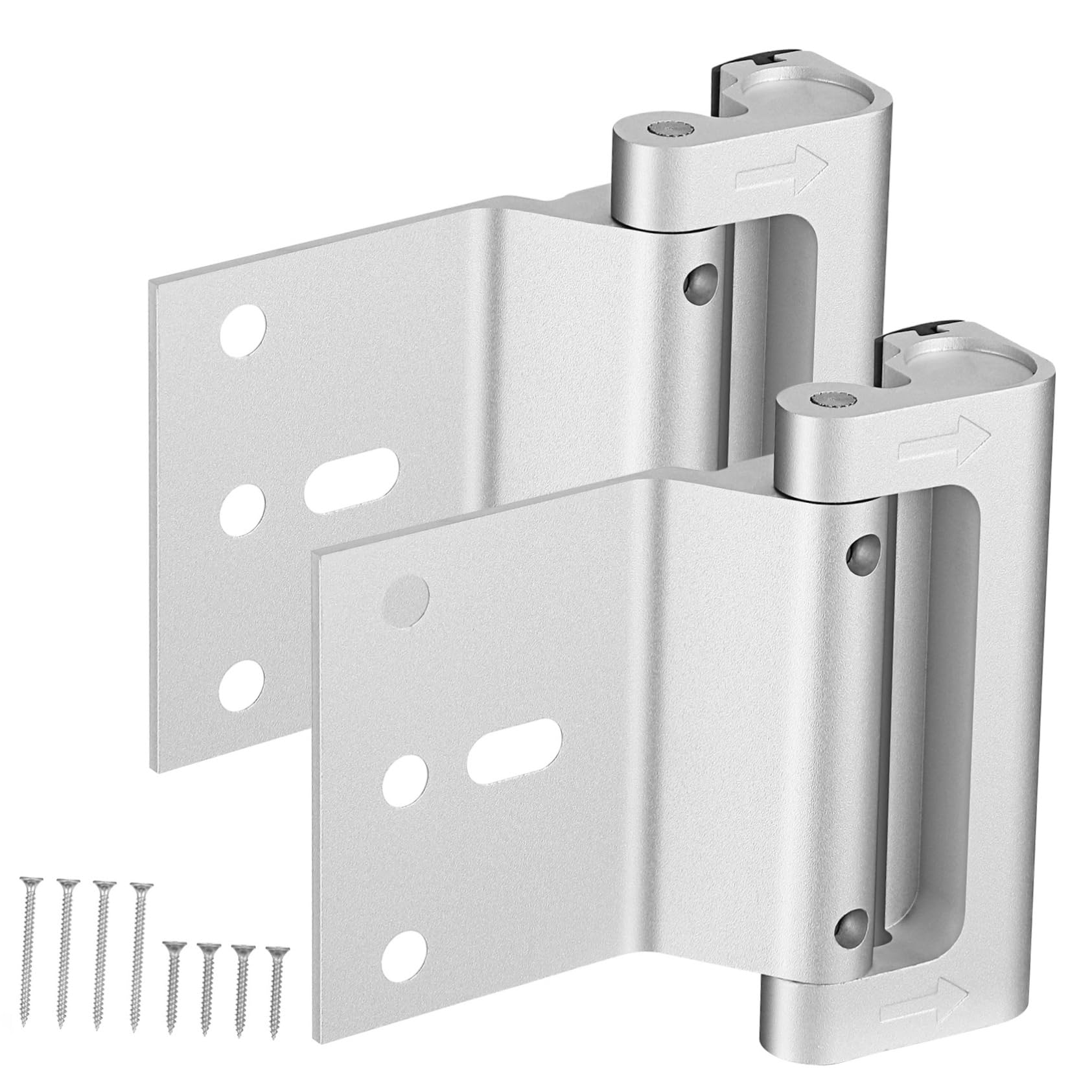 VILLCASE 4 set Chiavistello Di Sicurezza Per Porta Serratura Di Sicurezza Per Porta Serratura Protettiva Per Porta Serratura Di Rinforzo Per Porta Di Sicurezza Per Casa 2 pezzi*4