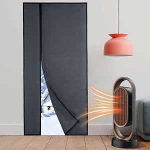 Augblinds Magnetic Thermal Insulated Door Curtain Fits Door Size 36 X...