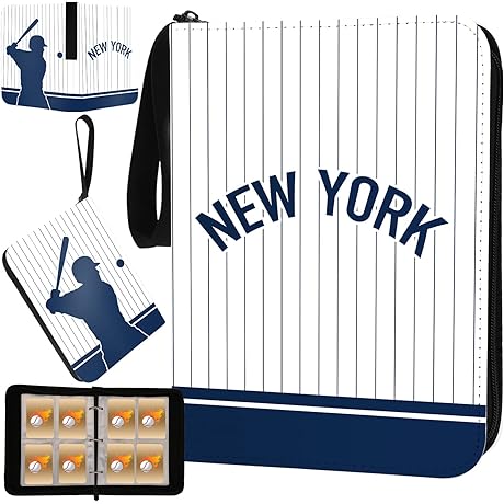 Premium Baseball Card Binder with 400 Pockets: The Ultimate Storage Book for Your Sports Collection