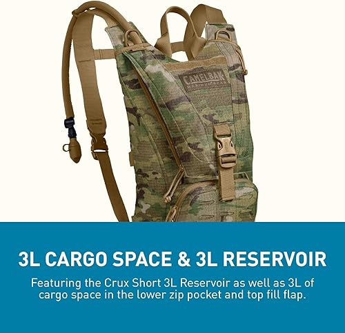Miniatura 5 de CamelBak Ambush 100oz Mil Spec Crux Hydration Reservoir Tactical Backpack
