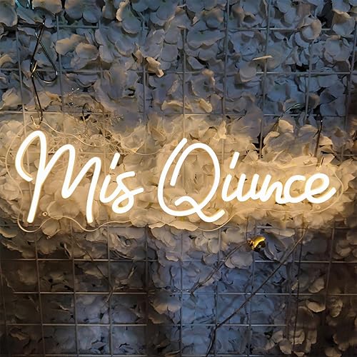 Miniatura 2 de Letrero de neón de membrillo para decoración de pared, letrero de neón de feliz cumpleaños para pared de dormitorio con interruptor regulable para