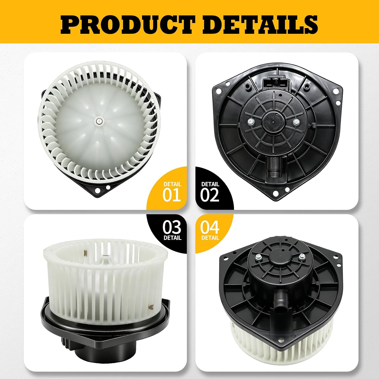 700206 HVAC Heater Blower Motor Compatible with Forester 2001-2013 Impreza 2008-2014 Replaces 72223SA030 72240FC010