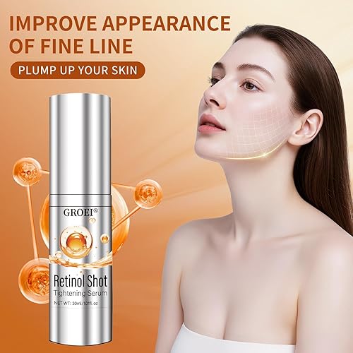 Miniatura 4 de Suero de retinol para cara con vitamina A Retinol Diseñado para pieles sensibles, suero facial de retinoles para penetración profunda, poros