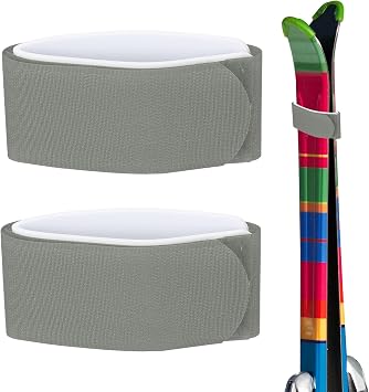 Ski Fastener Straps Adjustable Hook and Loop Tape