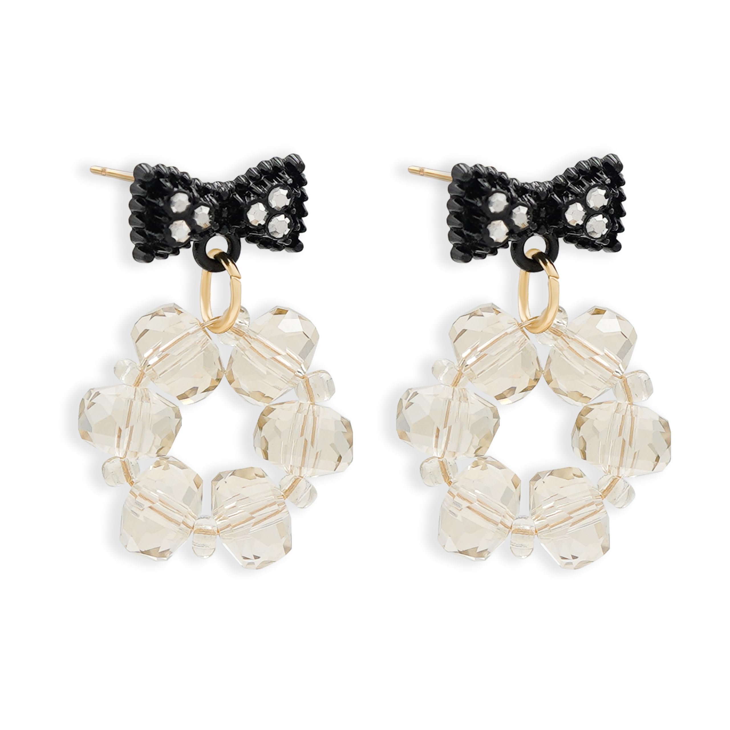 Lume Pick Christmas Earrings for Women 925 Sterling Silver Dangle Jewelry Holiday Gifts Hypoallergenic Fashion Accessories
