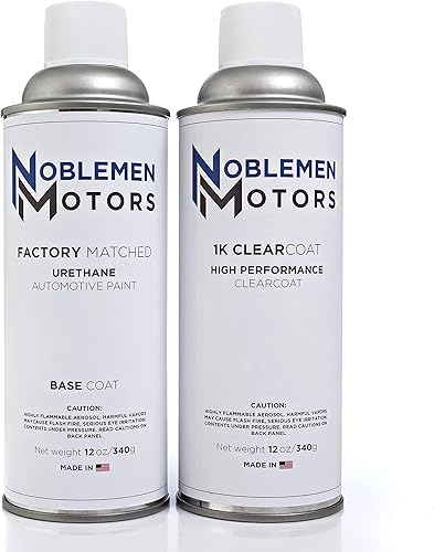 Miniatura 1 de Exact Match - Kit de pintura de retoque para automóviles compatible con Chevrolet 10/9567/WA9567/G8G Arctic White OEM pintura en aerosol – 12oz base