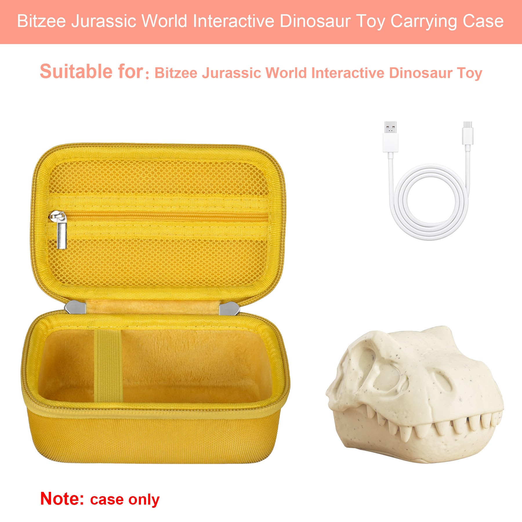 Elonbo Carrying Case for Bitzee Jurassic World Interactive Dinosaur Toy - Image 2