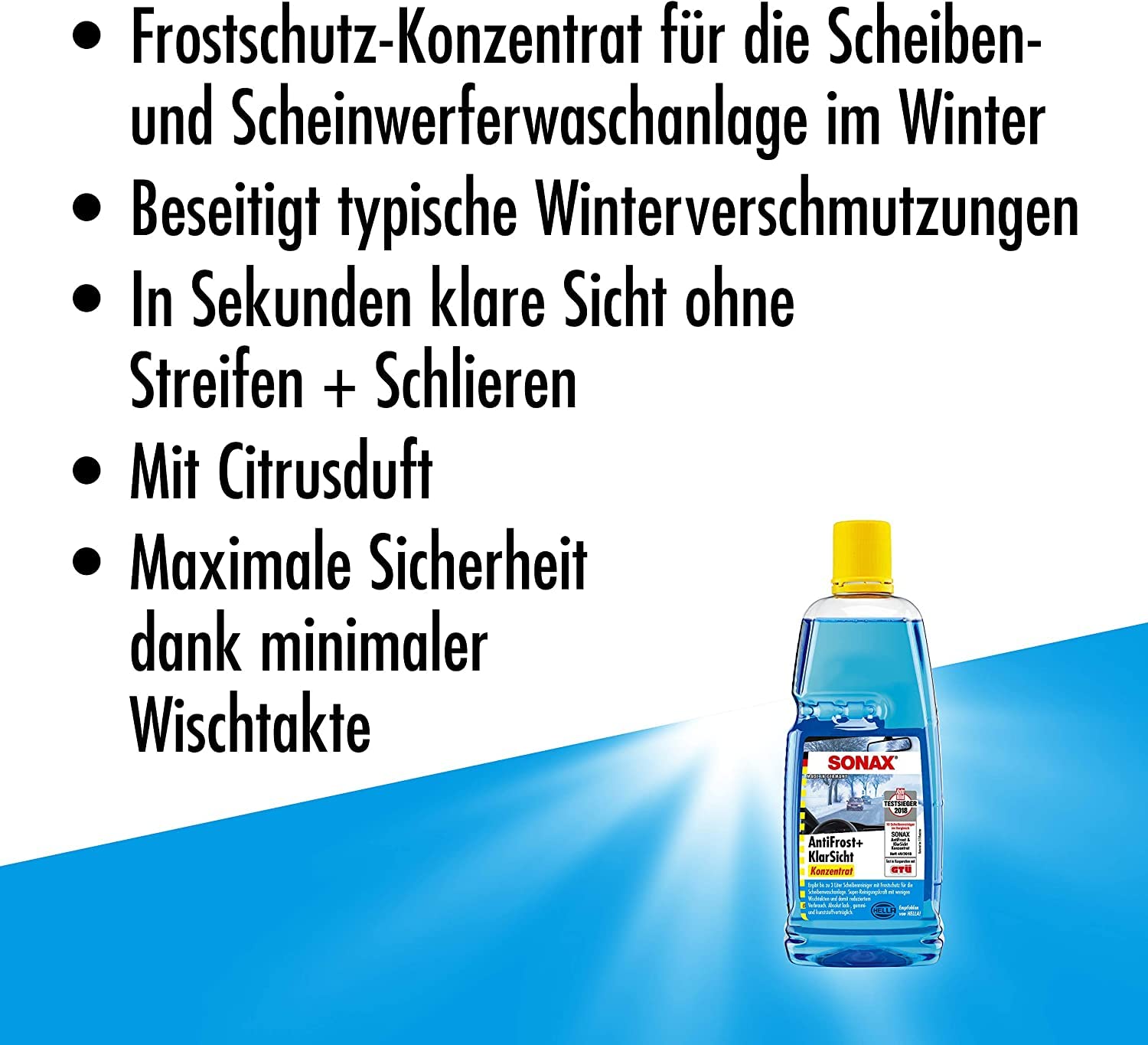 DEDERICHS WinterEdition alles im Eimer = FelgenBeast in limitierter Edition,AntiFrost & Klarsicht Konzentrat,Scheibenenteiser, Gummipflegestift,KlarSicht Microfasertuch+GRATIS Eimer,6-teiliges Set