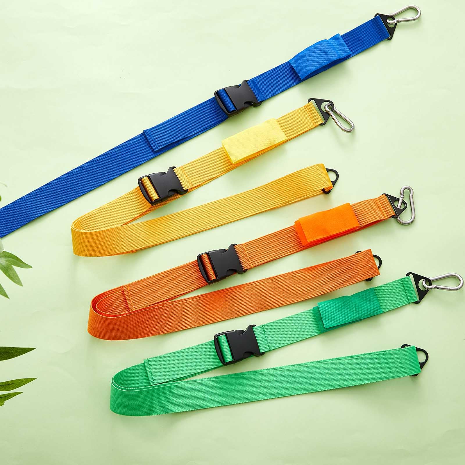 Seenelling 8 cinghie da appendere per kayak e snowboard, capacità 199,6 kg, cinghie in nylon con moschettone, salvaspazio, per interni ed esterni, tavola da surf, paddle, garage, accessori per riporre