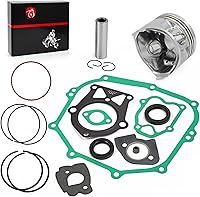 Vista 3 de Kit de reconstrucción de sello de junta de pistón y anillo de 285 cc, orificio de gran tamaño de 0.010 in, compatible con carrito de golf YAMAHA G2