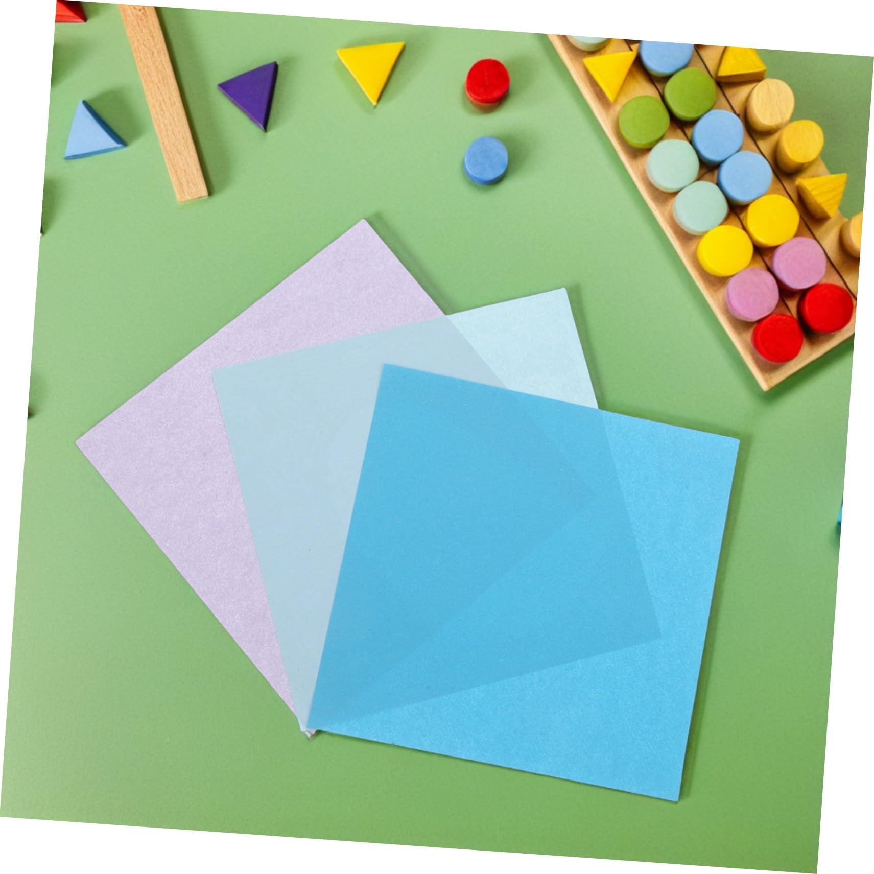 Papel de Origami de Colores para Niños, Cuadrado 15cm, 600 Hojas