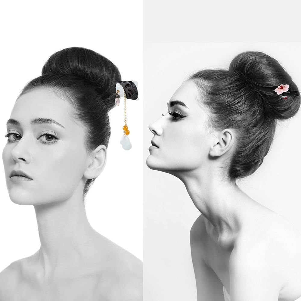 Bastoncini Per Capelli Vintage Forcine Per Capelli Forcine Retrò - Foto 4