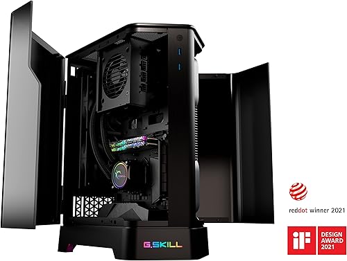 Miniatura 4 de G.SKILL Z5i Mini-ITX Caja de vidrio templado curvo - Negro (GC-MKGW1-Z5I)